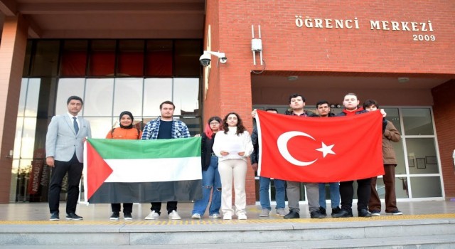 Anadolu Üniversitesi öğrenci kulüplerinden Filistine destek açıklaması