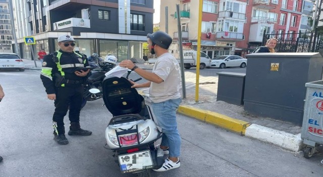 Balıkesir'de bin 113 araca trafik kontrolü