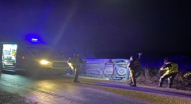 Balıkesirde trafik kazası: 1 ölü, 2 yaralı