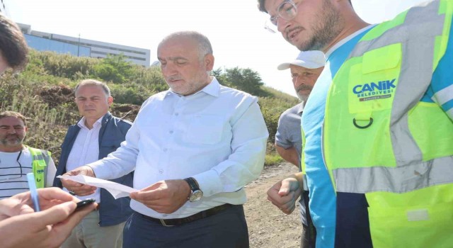 Başkan Sandıkçı: Canikimize ömürlük hizmetler kazandırıyoruz