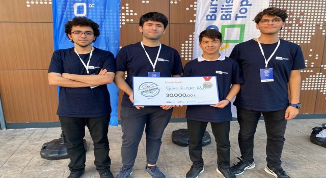 BTÜlü öğrencilerin projesine ikincilik