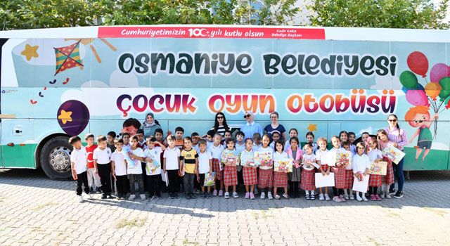 Çocuk Oyun Otobüsü, İlkokul Öğrencileriyle Buluştu