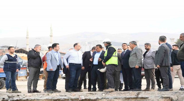 Deprem bölgesi Malatyada çalışmalara hız verildi