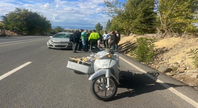 Elazığda trafik kazası: 1 ağır yaralı