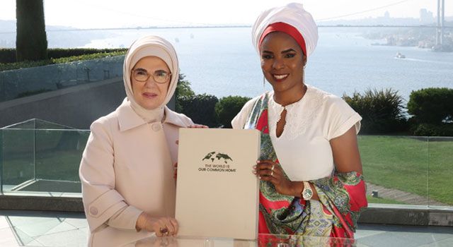 Emine Erdoğan ve Angeline Ndayishimiye, Afrika için ortak çalışmalara imza attı