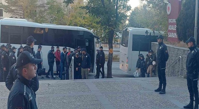 Erzurumda dolandırıcılık operasyonu: 39 şüpheli tutuklandı