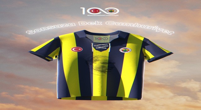 Fenerbahçe, 29 Ekimde sahaya Cumhuriyetin 100. yılına özel formayla çıkacak