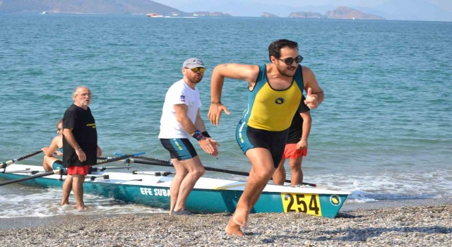 Fethiyede Rowing Beach Sprint Yarışları başladı