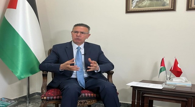 Filistin Büyükelçisinden Türkiyeye arabuluculuk mesajı: “Türkiyenin cesur bir liderliği var”
