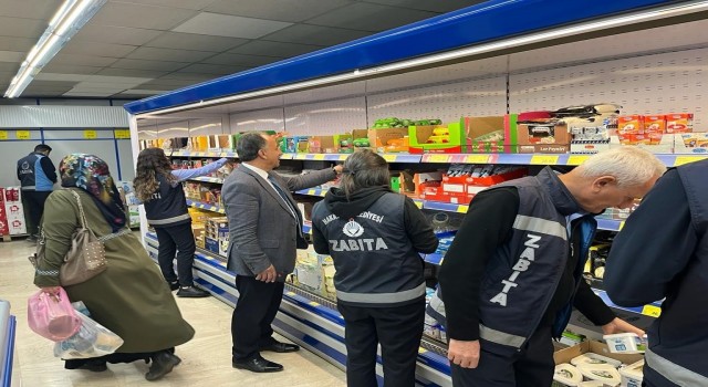 Hakkaride zincir marketlere sıkı denetim