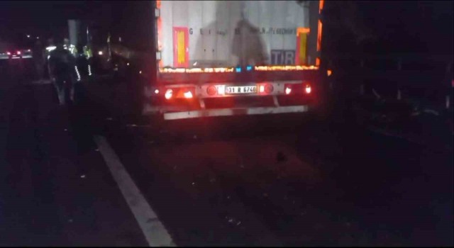 Hatay'da Feci Kazada 2 Kişi Öldü, 1 Kişi Yaralandı