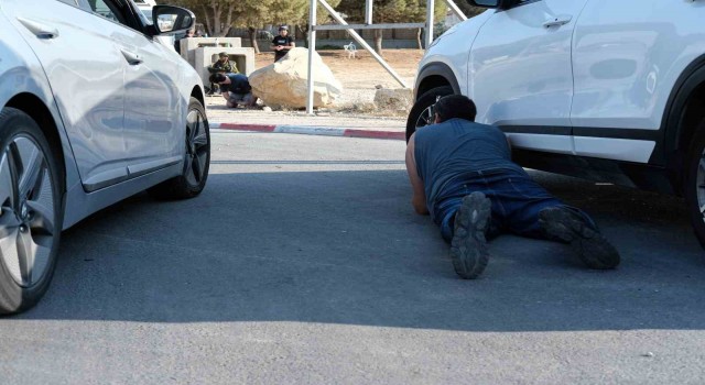 İsrailin Sderot kentinde Türk gazetecilerin panik anları