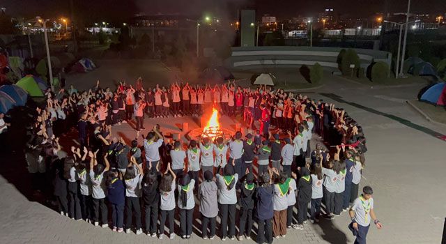 İzciler 100. Yılı Cumhuriyet Kampında Kutladı