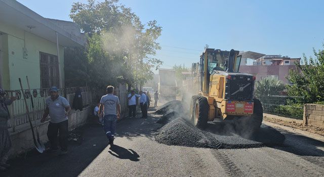 Kadirli'de Asfaltlama Çalışmaları Devam Ediyor