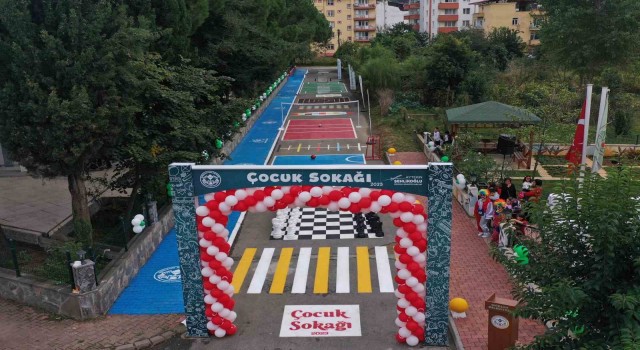 Karadenizin ilk Çocuk Sokağı Giresunda açıldı