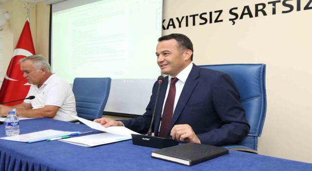 Kaş Belediyesi, ekim ayı meclis toplantısı yapıldı