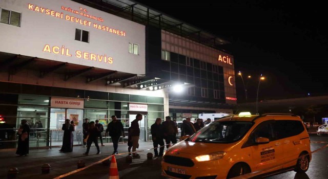 Kayseride ilginç olay: Bindiği takside yanlışlıkla kendini vurdu