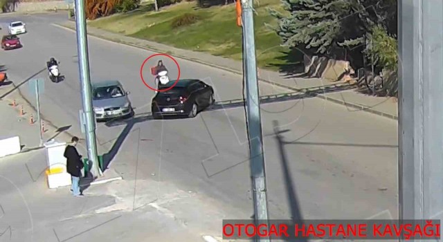 Kırıkkalede trafik kazaları kamerada