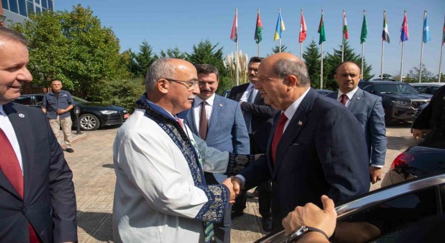 KKTC Cumhurbaşkanı Ersin Tatara fahri doktora ünvanı verildi