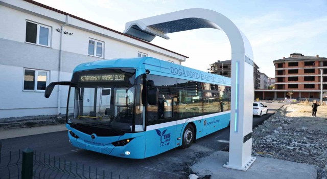 Kütahyanın yeni elektrikli otobüsleri 12 dakikada şarj olacak