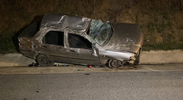 Kuzey Marmara Otoyolunda feci kaza: 2 ölü, 1 ağır yaralı