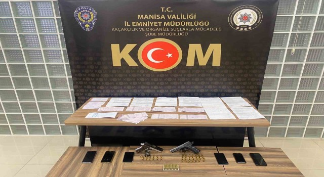 Manisa'da tefecilere ‘KAFES operasyonu