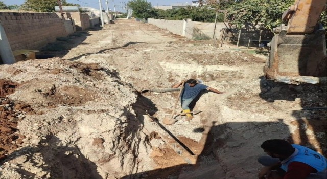 Mardinde bir mahallede daha altyapı çalışması tamamlandı