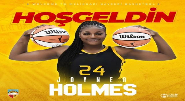 Melikgazi Kayseri Basketbol, Holmes ile sözleşme imzaladı