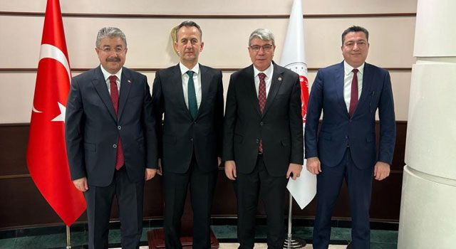 Osmaniye Heyeti, Savunma Sanayi Başkanı'nı Ziyaret Etti