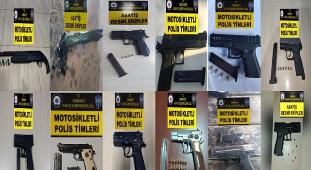 Osmaniye'de 100 şüpheli yakalandı, 19 kişi tutuklandı
