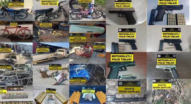 Osmaniye'de 121 kişi yakalandı, 11 kişi tutuklandı