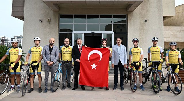 Osmaniye'de bisikletçiler 29 Ekim'de zirveye bayrak dikecek