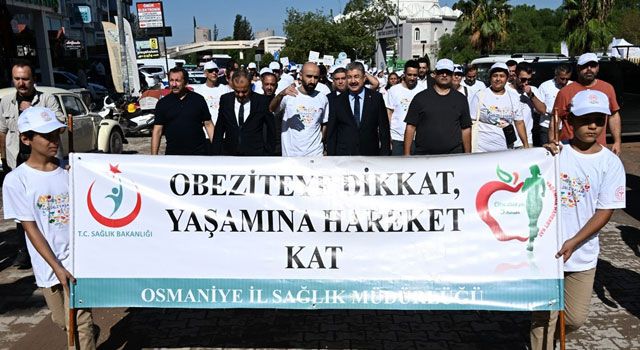 Osmaniye'de Dünya Yürüyüş Günü Yürüyüşü Gerçekleşti