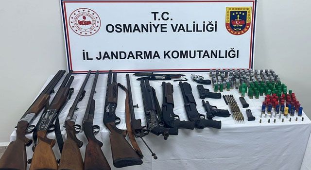 Osmaniye'de havaya ateş açan 2 şüpheli yakalandı