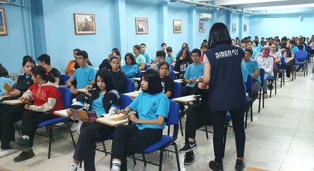 Osmaniye'de Lise Öğrencilerine SİBERAY Semineri Verildi
