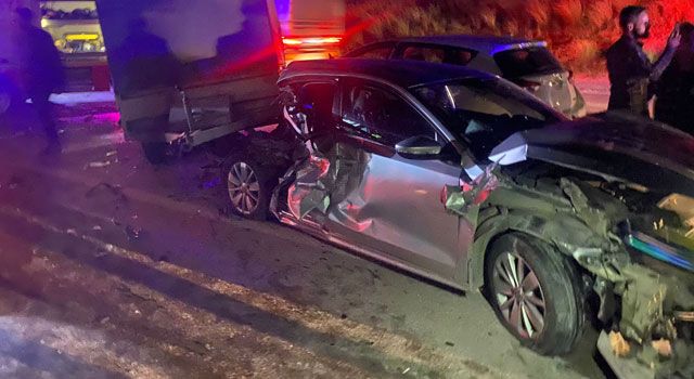 Osmaniye'de zincirleme trafik kazası: 10 yaralı