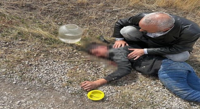 Otomobil ile çarpışan motosikletin sürücüsü hayatını kaybetti