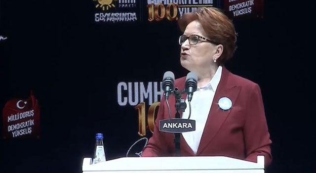 İYİ Parti Lideri Akşener: “Cumhuriyet, Bizzat Milletimize Aittir”