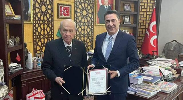 Rektör Uzun, MHP Liderini Ziyaret Etti