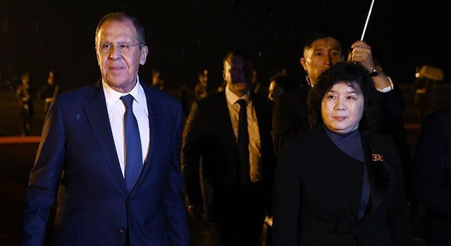 Rusya Dışişleri Bakanı Lavrov, Kuzey Kore'de
