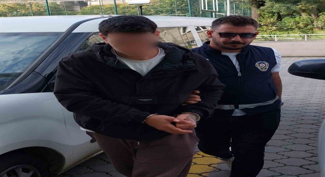 Samsunda bıçaklı yaralama şüphelisi yakalandı