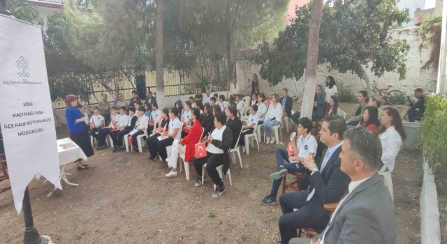 Sökede çocuklar Atatürkü ünlü yazardan dinledi