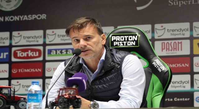 Konyaspor Teknik Direktörü Stanojevic: “Bütün sorunları çözeceğime inanıyorum”