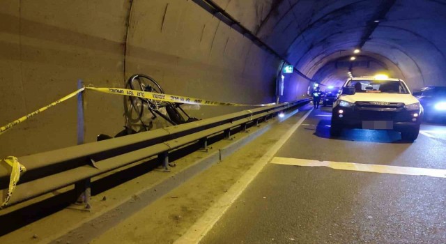 Trabzonda tünelde yaşanan kazada Norveçli bisikletçi hayatını kaybetti