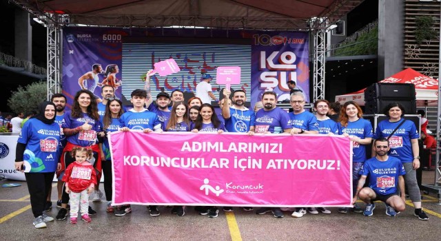 Uludağ Elektrik Koşu Takımı ‘Hayalim Okul projesi için koştu