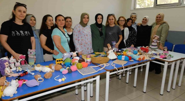 Yunusemrede amigurimi kursuna büyük ilgi