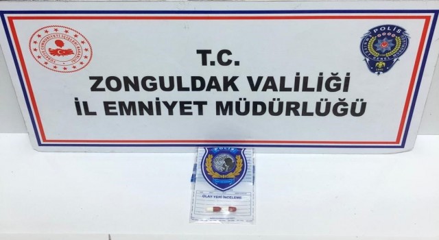 Zonguldakta uyuşturucu operasyonlarında 1 tutuklama