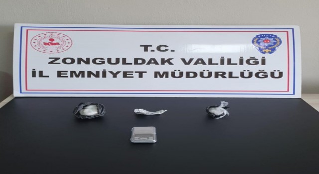 Zonguldakta uyuşturucu operasyonu 2 tutuklu