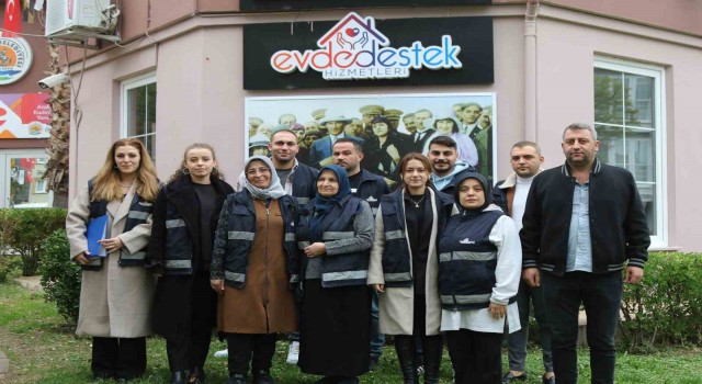 65 yaş üzeri ve dezavantajlı vatandaşlara evde destek