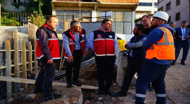 9 milyon liraya mal olacak pazar yerinde çalışmalar hızla devam ediyor
